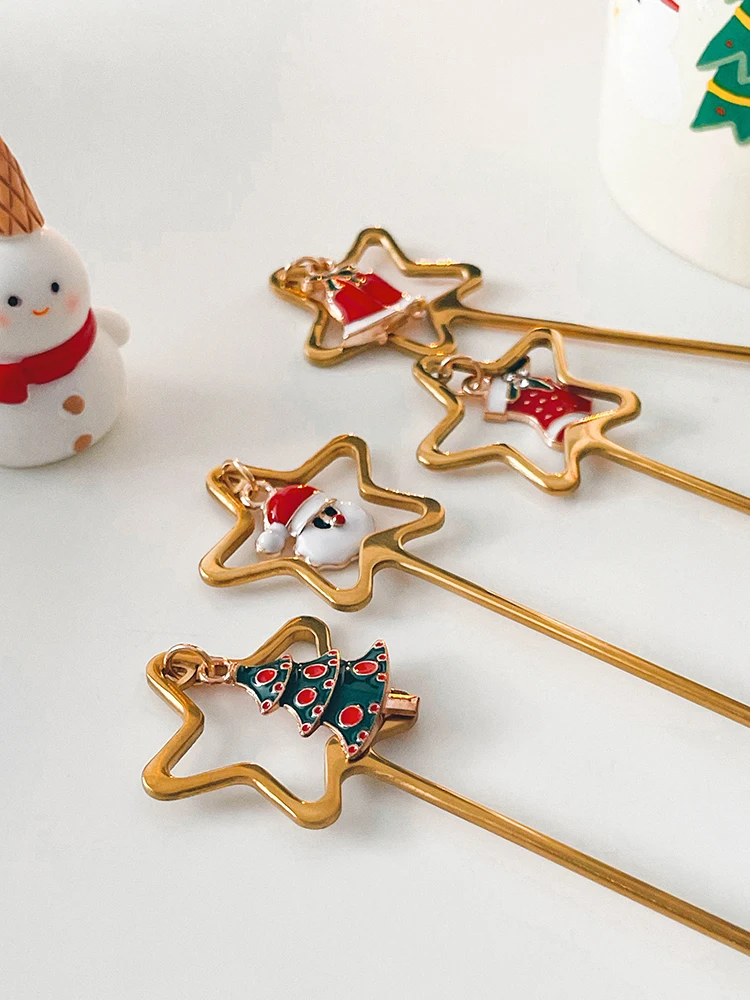 キャラクターカトラリーセット：ステンレス製スプーンとフォークのクリスマスプレゼント