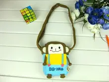 可愛らしい刺繍デザインの肩掛けバッグ【布製・軽量・アウトドア用・子供用】