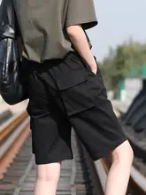カーキ色 ワークショートパンツ レディース【夏用・ストレート・大きいサイズ・カジュアル】