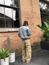 メンズ カジュアル 多ポケットパンツ【ヒップホップスタイル・街頭・スケートボード用】