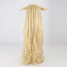 コスプレ用ウィッグ【金色の長髪・キャラクター名】