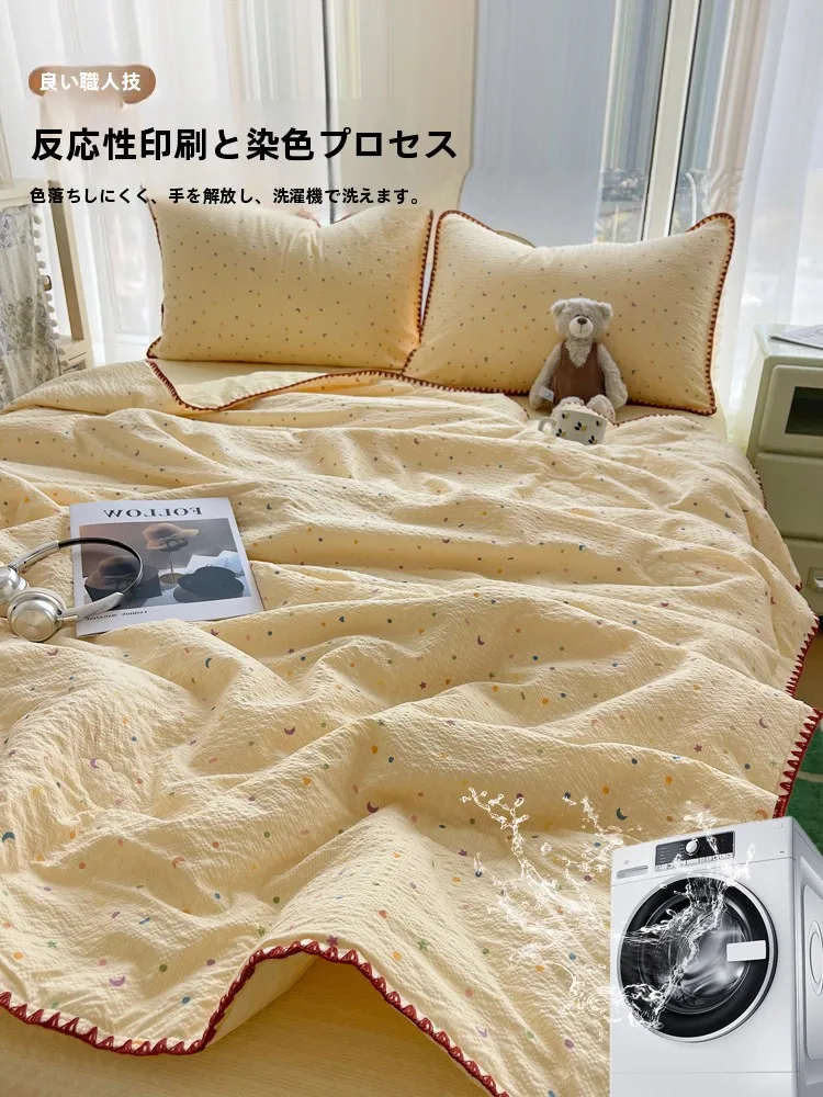 涼しくて肌に優しい夏の布団を選ぶには？伊心愛の二重ガーゼ掛け布団がおすすめの理由