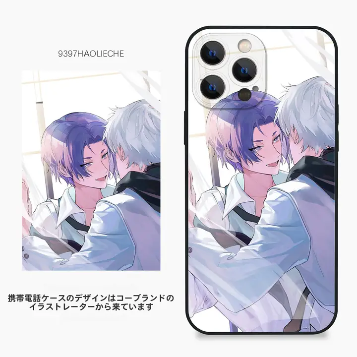 イラストレーターとのコラボスマホケース【対応機種：Apple、Huawei、小米、Vivo、OPPO】