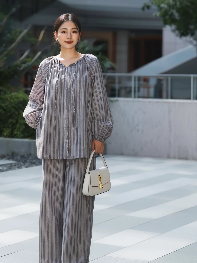 大人可愛い服 40代コーデの選び方｜体に合わせたサイズと素材の徹底解説