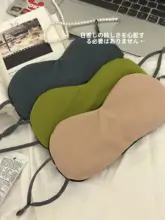 シンプルな遮光両面アイマスク【アイスシルク・通気性・快適・疲労軽減】