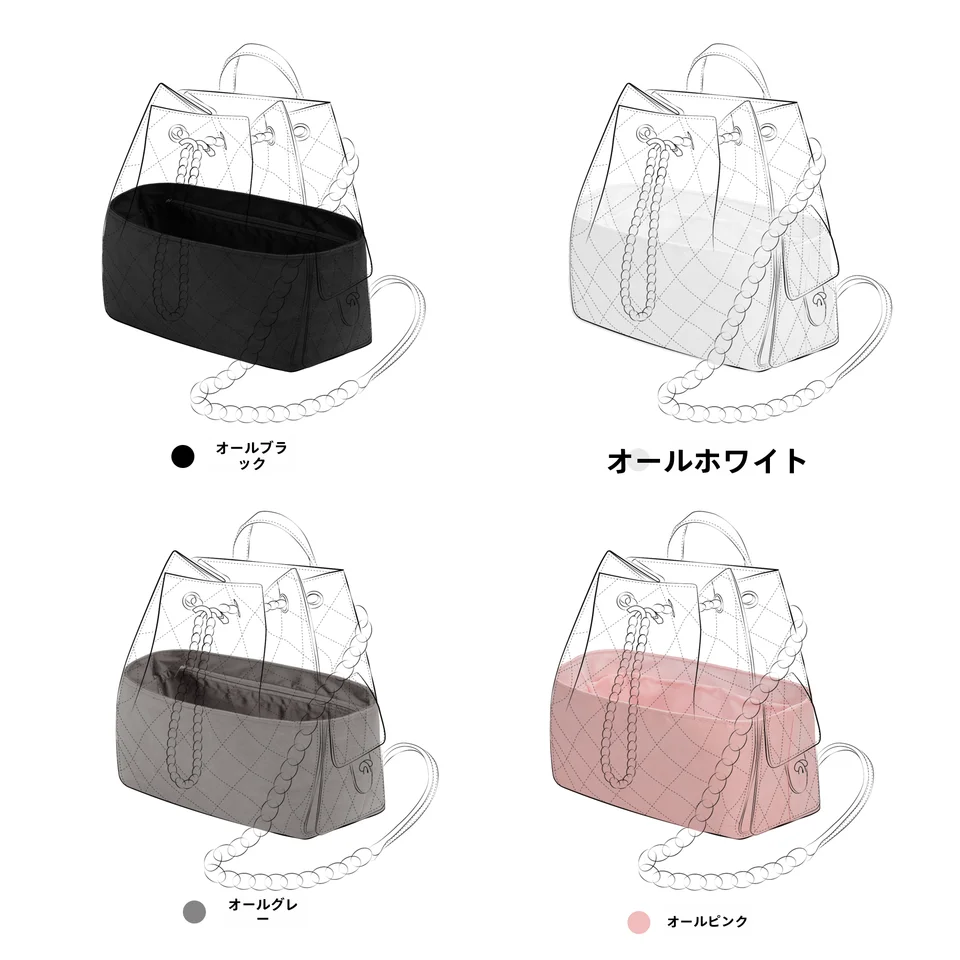 デュポン紙製の大容量リュックサック【全灰色・小物収納用・シンプルデザイン】