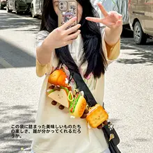 可愛い収納ポーチ【ミニカメラ・デジタルカメラ・イヤフォン用・持ち運び便利】