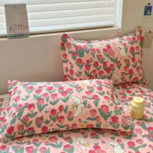 100%コットン斜め織り枕カバー【封筒式・全棉】（セットアップ対応）