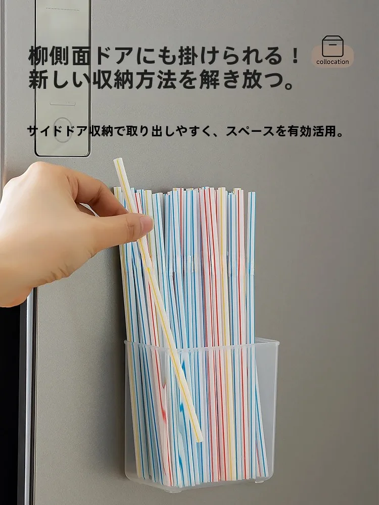 卓上便利グッズで毎日をスムーズに保つには？壁掛け式ストロー収納ボックスが解決する3つの課題