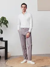 ビジネス用 長袖快適シャツ【白色・形状記憶・洗濯容易・モーダル素材】