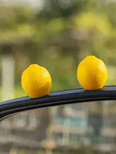 可愛らしいミニレモンの車内装飾用ディスプレイ置物