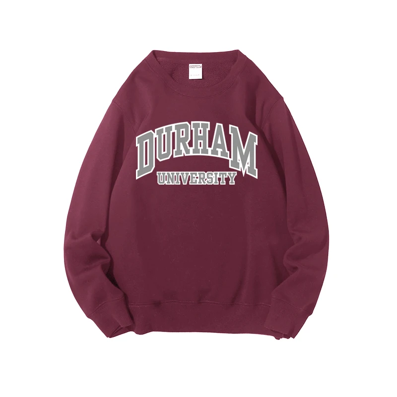 杜倫大学 長袖Tシャツ 外套セット：大学生のカジュアルライフに最適なゆったりサイズの選択