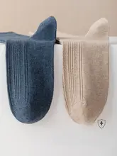秋冬用 メンズ中筒ソックス【全棉・吸汗・防臭・厚手・保温】