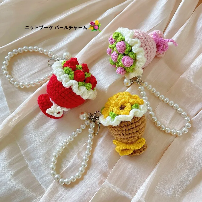 ミニバラとひまわりの花束キーホルダー：おしゃれなプチギフト500円の実用性とデザインバランス