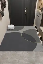 耐汚れ・水洗い不要のドアマット【防滑・軽やかなデザイン・玄関用】