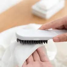 家庭用 ロングハンドルシューケアブラシ【柔らかい毛・靴を傷めない・汚れ落とし】