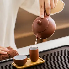 ウーロン茶用茶器セット【紫砂壶・茶道教室用・競技向け】（セットアップ対応）