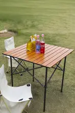 超軽量アルミ合金製折りたたみテーブル【アウトドア・キャンプ・ BBQ・自家用】（セットアップ対応）