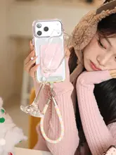 スマホケース クリアケース シリコン 耐衝撃 マグネット 両面吸盤付き ユニセックス iPhone 18 17 16 Pro Max対応 「FUNNYRICH」