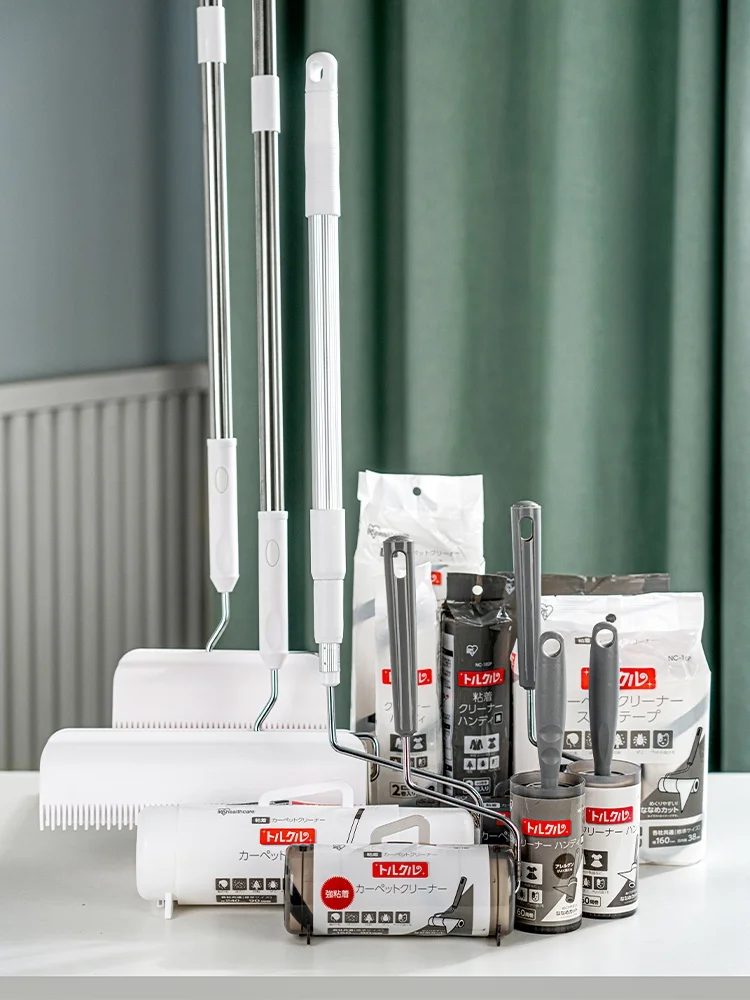ブラインドのホコリ取りに最適な粘毛器は？IRISのロングハンドルモデルが解決するリアルな悩み