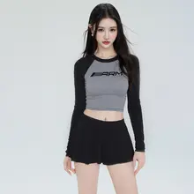 セパレートデザインの女性用水着【スタイルアップ・ストレッチ・シンプルで上品】（セットアップ対応）
