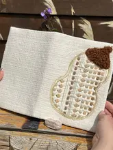 可愛い刺繍入り手帳カバー【A5/A6対応・ハンドメイド・日記用】