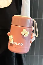 迷彩デザインの保温ボトル【コンパクト・可愛い・大口径・飲み物や茶用】