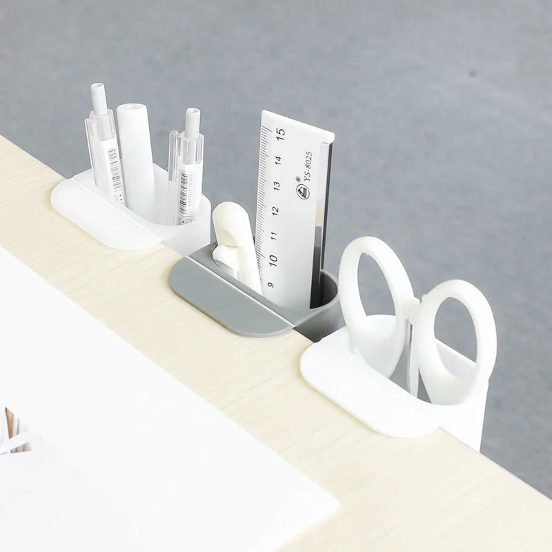 デスク用収納ペンスタンド：韓国製の掛け式デザインが効率を高める