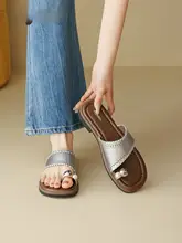 女性用サンダル【夏用・デザイン性抜群・フラット・履きやすい】（セットアップ対応）