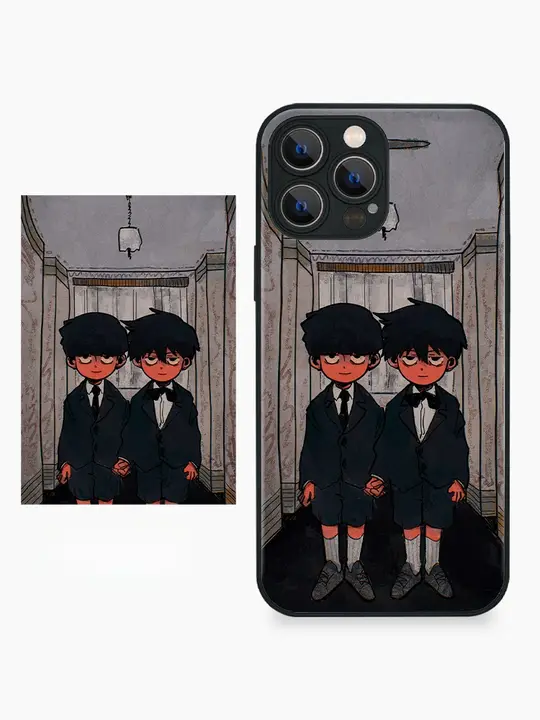 スマホケース ガラス フェンリル イラスト 狼柄 iPhone対応 Android対応