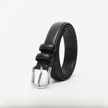 シンプルでスタイリッシュな通勤用レディースベルト【スタッズ付き】