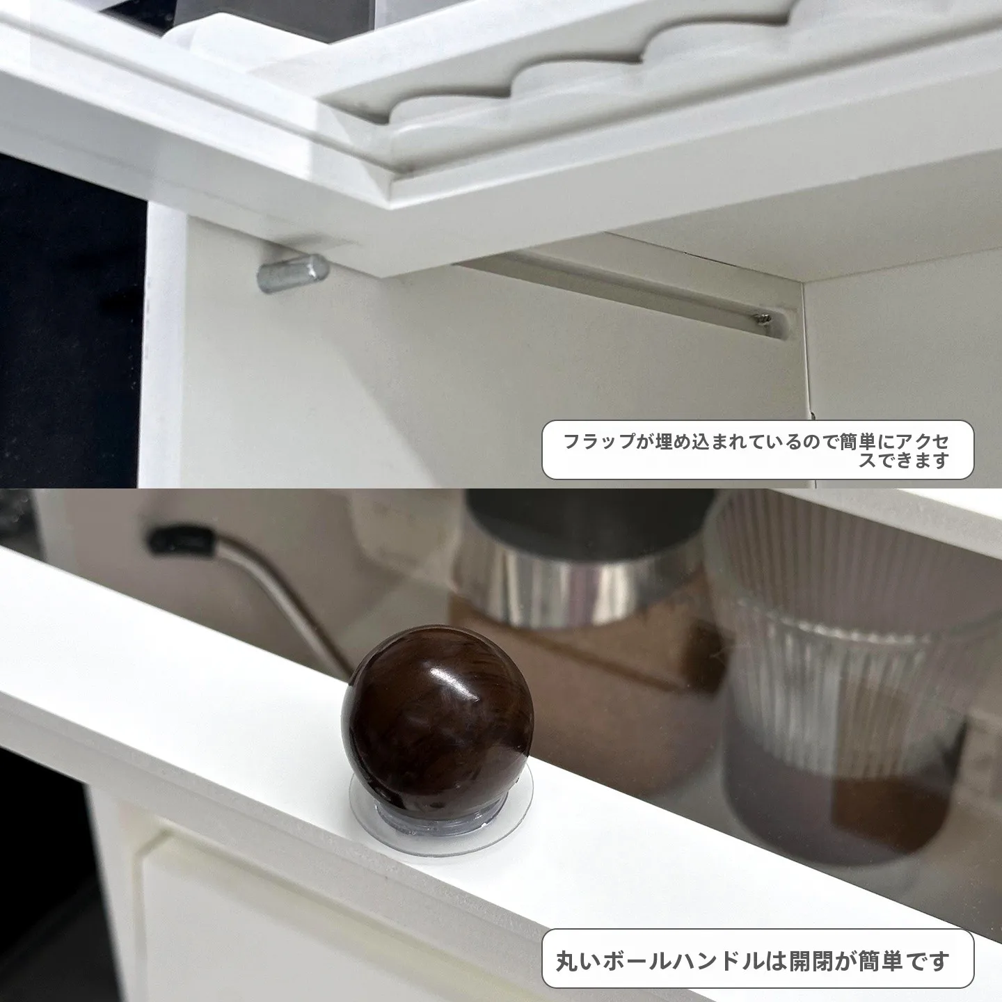 ホワイトデスク用二段収納ラック：ガジェット収納のシンプルで実用的な解決策