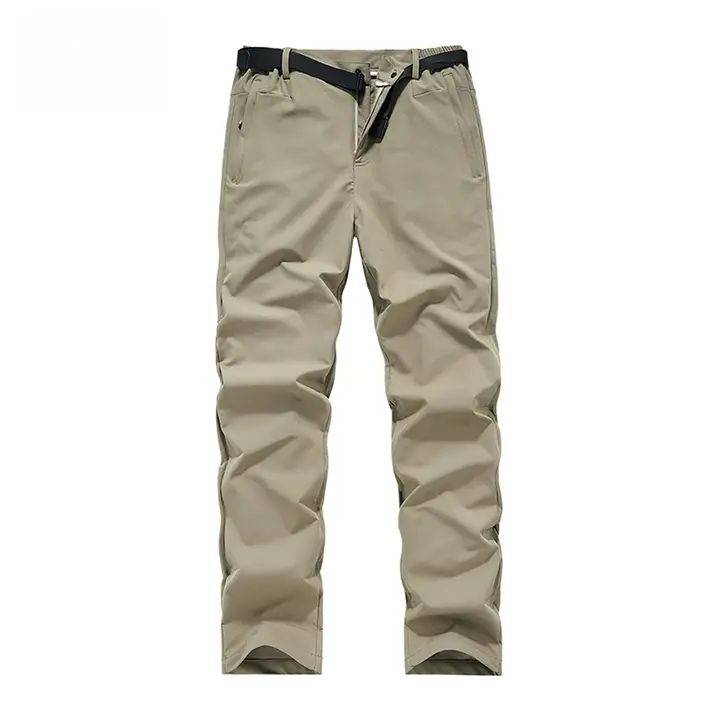 アウトドア用 メンズ速乾ストレートパンツ【クライミング対応・春秋用・カジュアル】