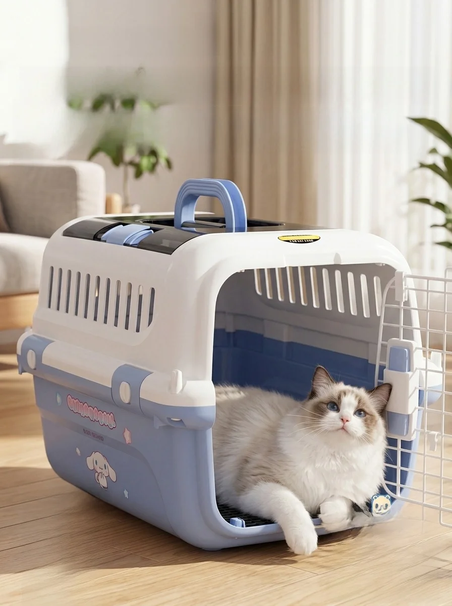 ペットを引っ越すとき、お出かけの必需品はこれ！？
