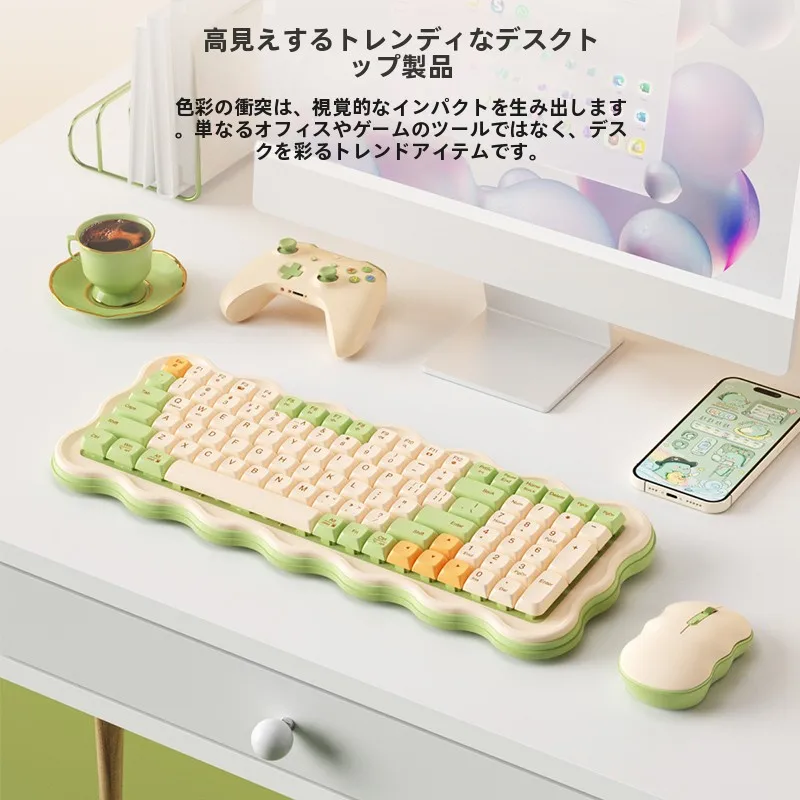静音無線キーボードMK98：女性向けデスクトップ対応の人体工学設計を徹底解説
