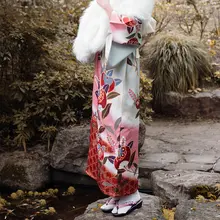 和服 浴衣 レトロドレス 改良和服 撮影 旅行 写真