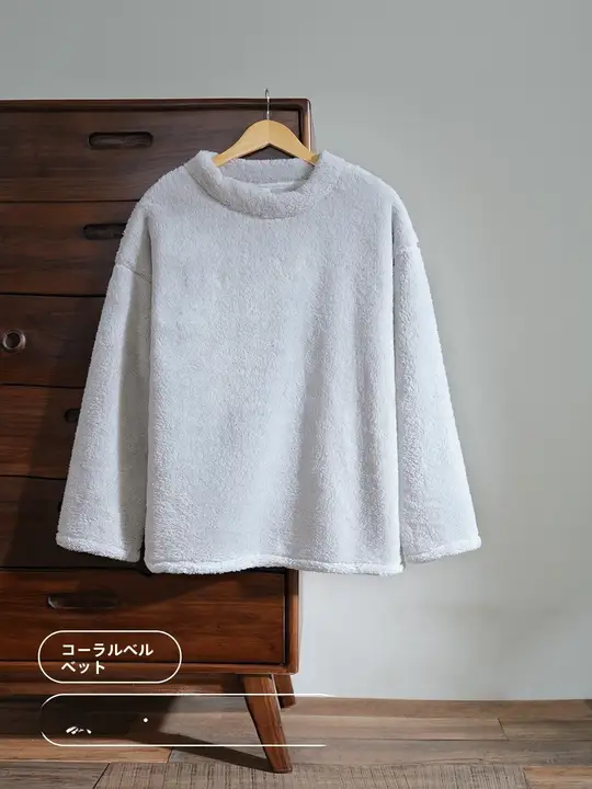 厚みのあるプラスベルベット コーラルフリース ウォームプラッシュ パジャマ
