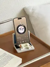かわいいペット型スマホスタンド【デスク用・多機能・クリエイティブデザイン】