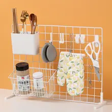 キッチン用メッシュ収納ラック【DIY組み合わせ式・大容量・地面置き対応】（セットアップ対応）