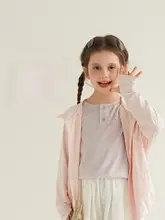 子供用 夏用抗菌防晒フード付きジャケット【軽量・透湿・UVカット】