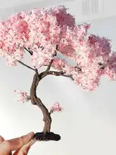 リアルな鉄線さくらのミニチュアモデル【ベース付き・DIY景観用手作りギフト】