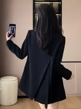 高級感あるデザイン！ショートジャケット【春秋冬用・女性用・オフィスカジュアル】（セットアップ対応）