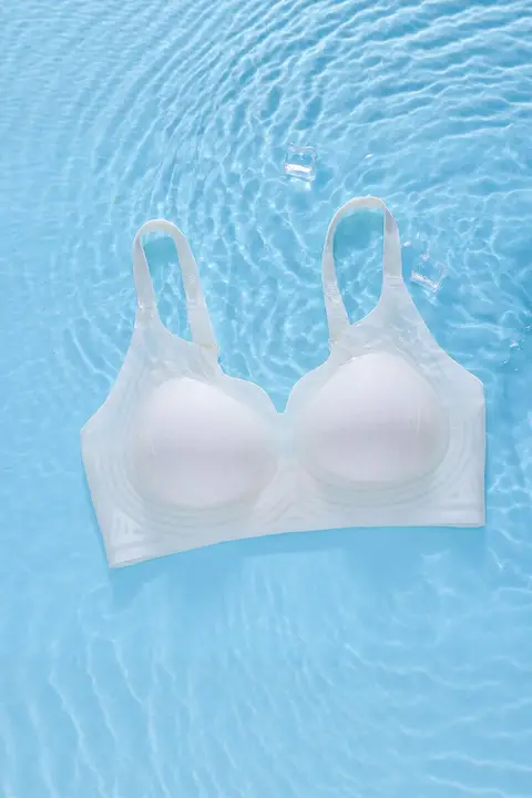 夏用 肌触りの良いノンワイヤーブラジャー【透け防止・通気性・ソフトサポート】