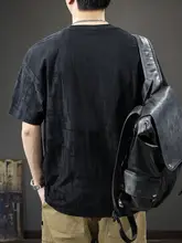 快適な着心地の薄手クール感半袖Tシャツ【メンズ・ゆったりフィット・ラウンドネック】