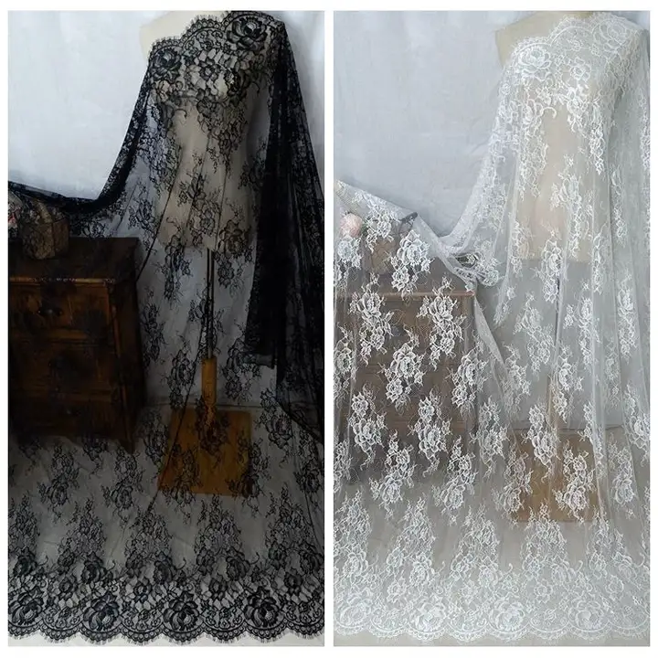 優質なレースフリル【DIY手芸・欧風スタイル・衣服用】（セットアップ対応）