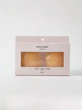 円形花型の隠れ乳貼り【無痕・女性用・スカートに最適・防凸点・透け防止】（セットアップ対応）