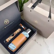純チタン製保温カップ【二重壁・男女兼用・高級茶器・温度測定機能・抗菌効果】