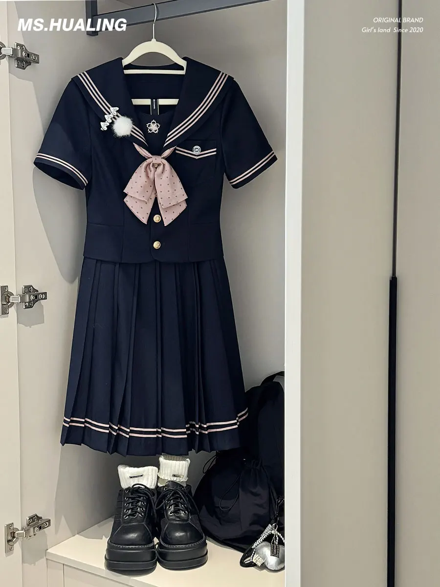 夏季サマーセーラー襟JK制服・オリジナルデザインショートスリーブシャツ（セットアップ対応）の特徴と選び方