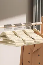 ハンガー 100個 家庭用 整理用 フロッキー 滑り止め 無痕