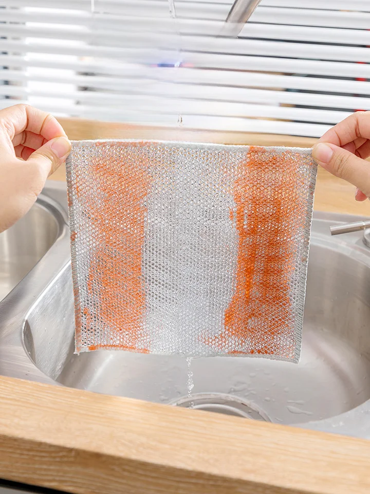 クリーンクロス 多用途 キッチン用品 ステンレススチール
